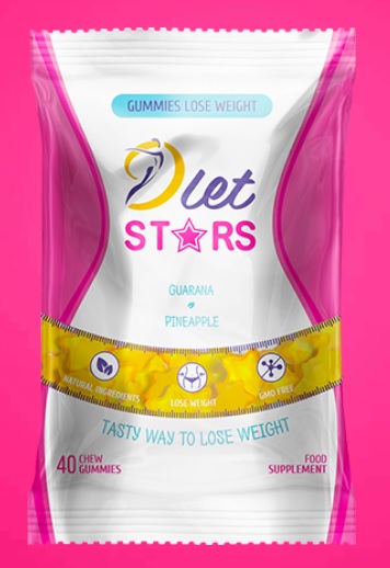 Diet Stars - guma de mestecat pentru eliminarea grasimii
